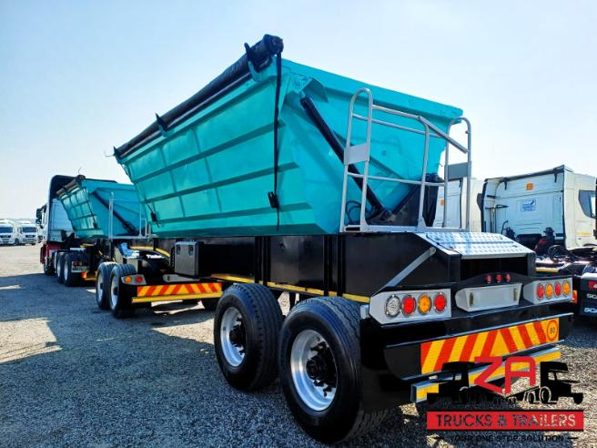 2021 SA TRUCK BODIES 25 CUBE SIDE TIPPER TRAILER #53115
